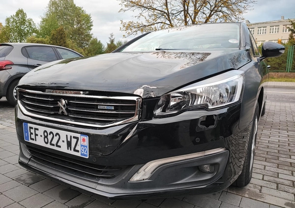 Peugeot 508 cena 18900 przebieg: 232000, rok produkcji 2016 z Ryki małe 16